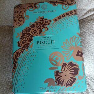 Fortnum & Mason empty biscuit tin